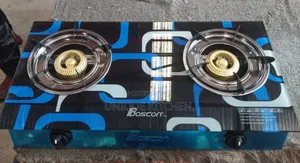 Double/Two Burners Glass Boscon Gas Cooker