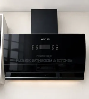 Premium Black Glass Kitchen Hood/Extractor – Powerful Stylish.