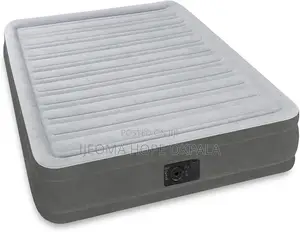 Full Dura-Beam Comfort-Plush Airbed 137x191x33 Cm With Electric Pump