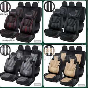 Crown Leather Seat Cover