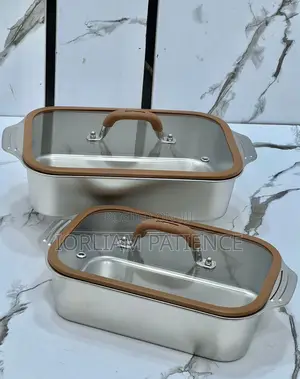 Stainless Steel Containers With Glass Lid