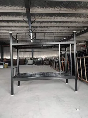 Imported Double Bunk Bed With Wooden Floor