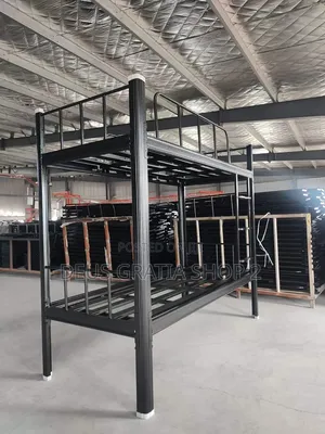 Imported Double Bunk Bed With Wooden Floor