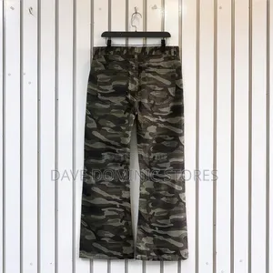 Premium Flare Camouflage Jeans