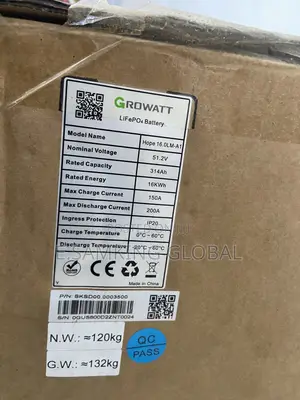 16kwh Growatt Lithium Battery