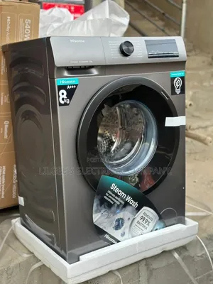 Hisense 8kg Steam Wash Front Loader Automatic Washing Machine