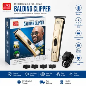 Kiki Rechargeable Balding Clipper
