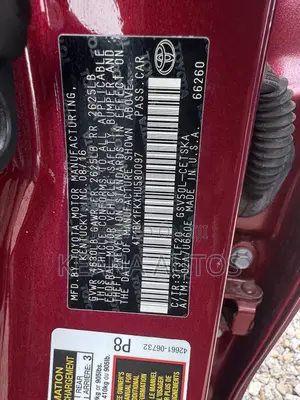 Toyota Camry XSE 4dr Sedan (3.5L 6cyl 6A) 2017 Maroon