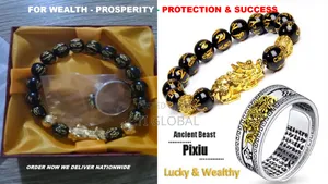 PIXIU Wealth Attraction Ring With Free Bracelet