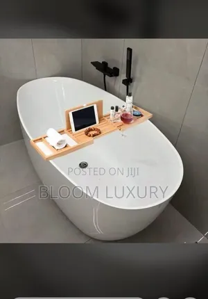 Oval Shape Acrylic Luxury Bathtub 