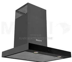 Maxihood Inverter Heat Extractor. 90cm Black Glass. 10yrs Waranty