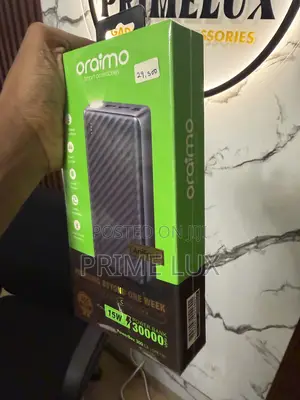 Oraimo 30,000 Mah Power Bank. Original