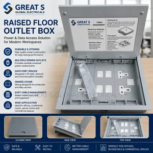 Raised Floor Outlet Box / Floor Socket
