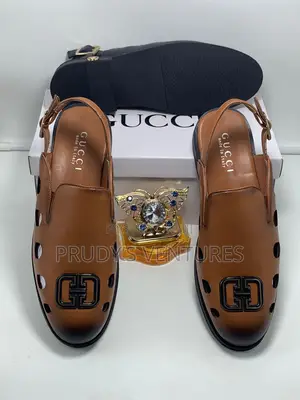 Gucci Mens Quality Sandals Shoe For The Seniors