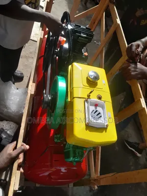 Industrial Single-Cylinder Diesel Air Compressor
