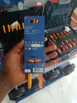 Bosch Professional Vde Long Nose Plier Bent 40° 200mm (1600a02ne4)
