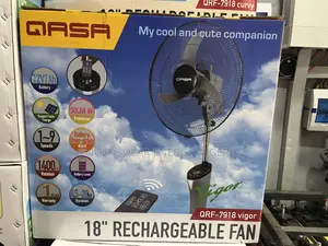 Qasa 18” Rechargeable Fan (3 Blade)