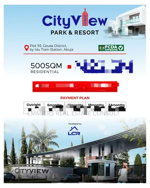 A Verified Fcda, Cofo Plots of Land in Cityview Park and Resorts Abuja