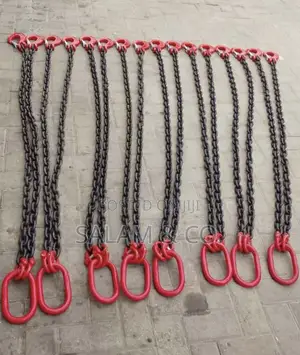 2 Leg Lifting Chain With Hooks – Heavy Duty Industrial Chain Sling