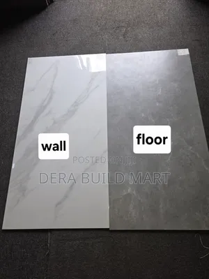 Carrara 60x120 and Matte Gray 60x120