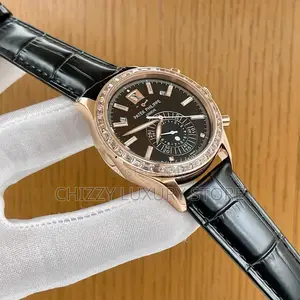 Patek Philippe Quality Luxury Iced Head Automatic Engine Wristwatch