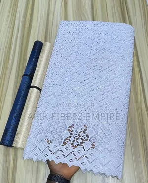 All White Cord Lace