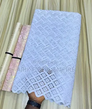 All White Cord Lace
