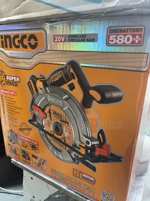 20v 185mm (7-1/4”) Ingco Battery Circular Saw Machine