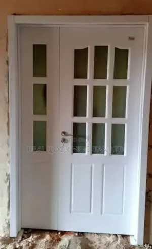 4ft Wooden Door With Glass