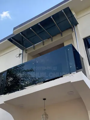 Dark Gray Balcony Handrail