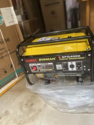 Sumec Firman Spg4000 Open-Type Generator for Everyday Use