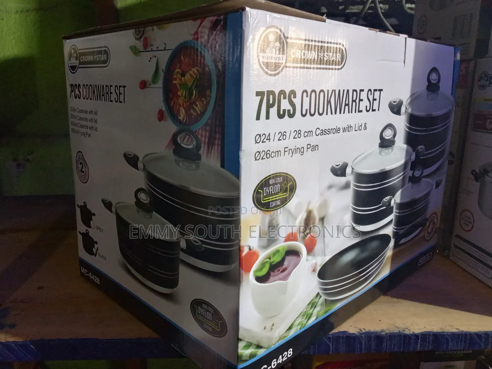 7 PCS Crown Star Cooking Set