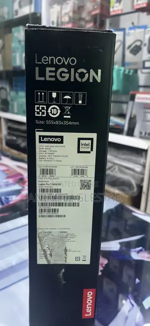 New Laptop Lenovo Legion Pro 7 64GB Intel Core Ultra 9 SSD 2T