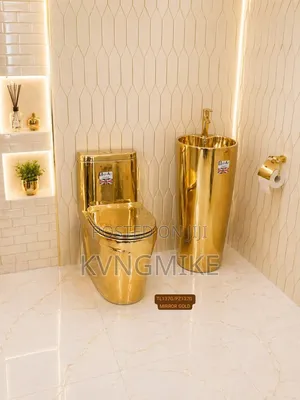 England Standard Gold Wc Gold Drum Basin