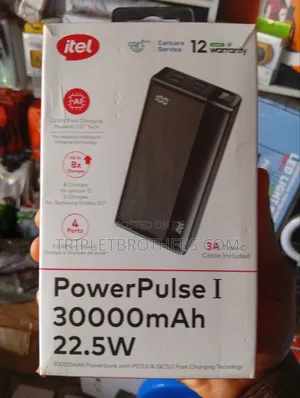 Itel 30000mah Power Bank