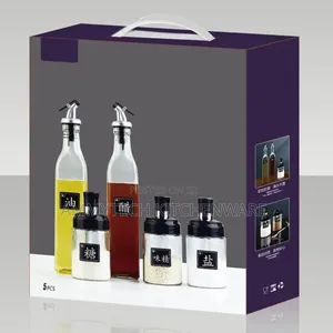 5pcs Oil and Spice Jars/Bottle