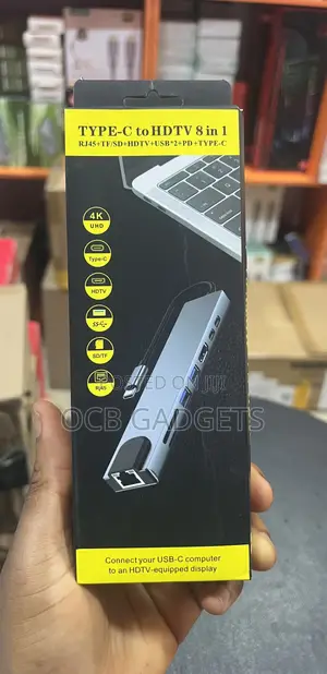 Type C To Hdtv 8 In 1