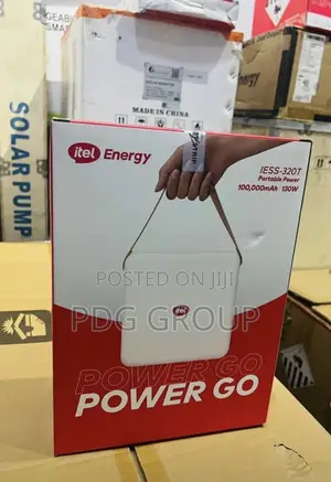 Itel Power Go 130w Portable Power Station – 320wh Smart
