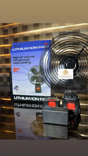 Portable Rotating Lithium Ion Fan