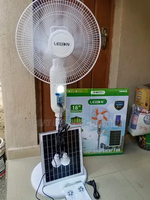Solar Standing Fan