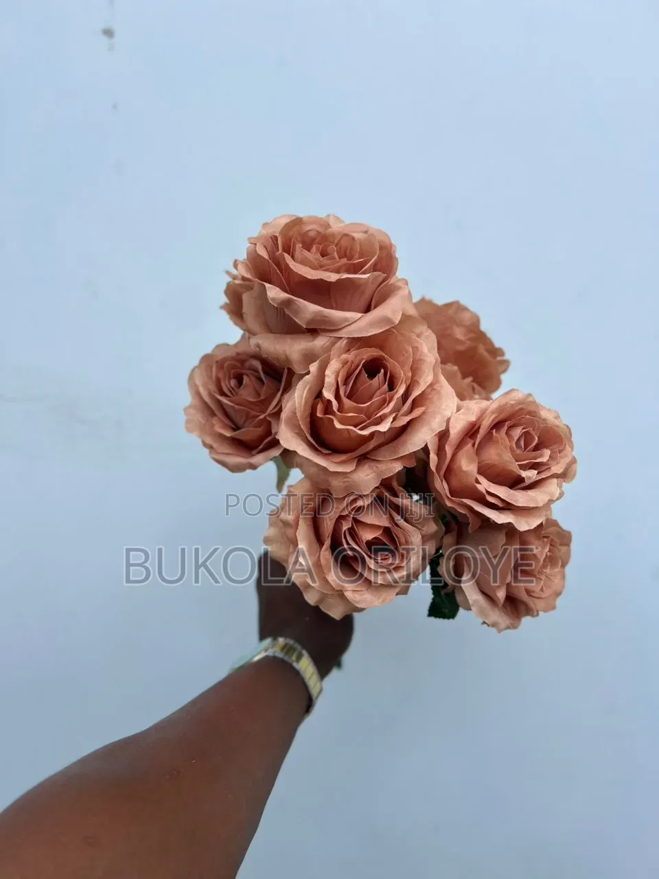 Artificial Brown Rose