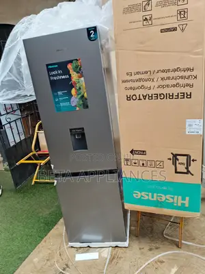 Hisense Double Door Fridge 264l With Convenient Water Dispenser