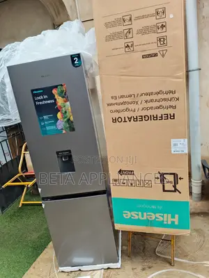 Hisense 264l Refrigerator With Bottom Freezer Water Dispenser