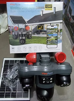 Automatic Rotation Solar Smart Camera