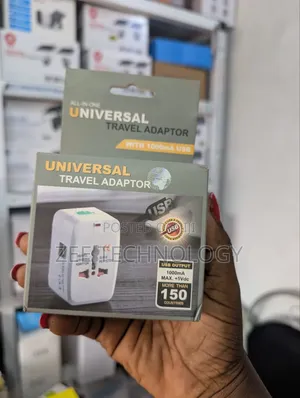 Universal Travel Adapter With Usb Ports