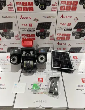 4 Lens Solar CCTV Camera (Payment on Delivery )