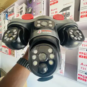 Three Lens Solar CCTV Camera (Payment on Delivery )