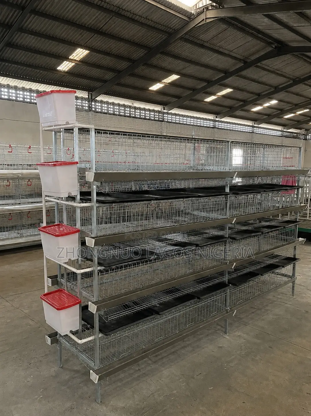 H-Type 4-Tier, Layer Battery Cage