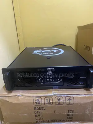 F C T Audio Ex 9,500 Amplifier