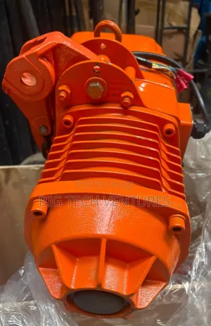 Bright Orange Industrial-grade Electric Chain Hoist Features